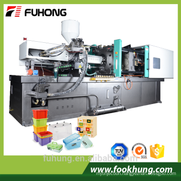 Ningbo fuhong 328ton plastic box injection moulding making machine for fruit box